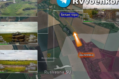 ВСУ бросили танки и штурмовиков на мотоциклах в контратаку у Белой Горы - Дылеевки под Торецком, врага встретили наши войска