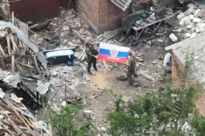 Минобороны публикует кадры из освобожденного Александро-Калиново в ДНР