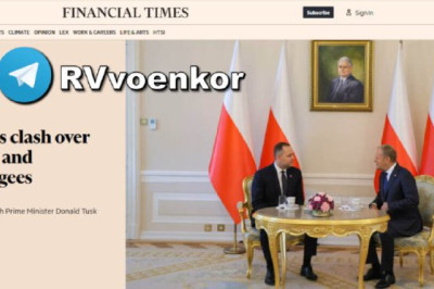 Разлад в Варшаве грозит Украине: Навроцкий и Туск сцепились из-за внешней политики,Financial Times, — Financial Times