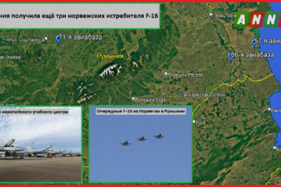 Очередные норвежские F-16 прибыли в Румынию