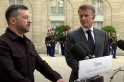 Макрон: «Коалиция желающих готова предоставить Украине гарантии безопасности, как только будет достигнуто прекращение огня»