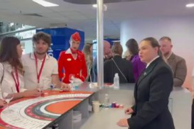 На стенде «Аэрофлота» на ВЭФ играли в винное казино