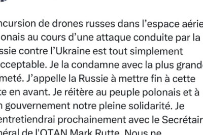 Макрон «решительно осудил» дроны в Польше и пообещал консультации с НАТО