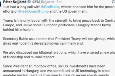 Трамп продолжит свои усилия по завершению войны на Украине, - госсекретарь США