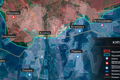 Российские войска продвигаются в застройке Купянска