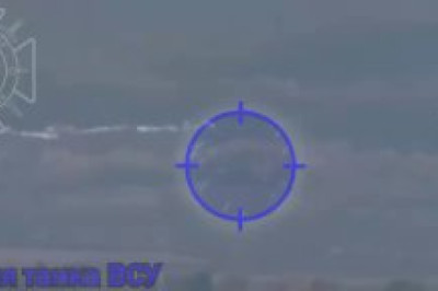 Российские войска ударом FPV-дрона уничтожили танк ВСУ в Харьковской области, сообщает Tel
