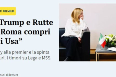 Трамп и генсек НАТО давят на премьера Мелони, заставляя Италию присоединиться к программе по поставкам оружия Украине — La Stampa