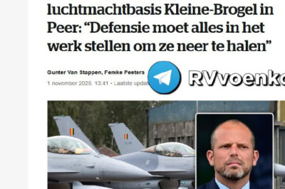 Дроны заметили над военной базой в Бельгии, где хранят американское ядерное оружие, — HLN