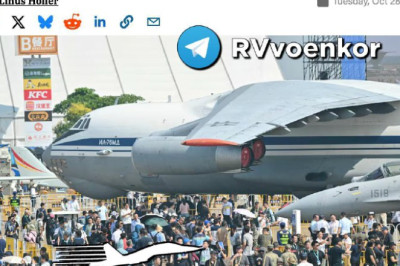 Российский военно-транспортный самолет Ил-76 приземлился в Каракасе - на фоне слухов о подготовке атаки США на Венесуэлу