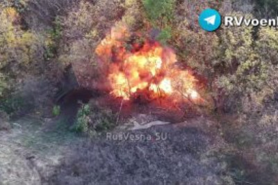 «Отважные» громят телику и пощиции врага, наступая в Днепропетровской области