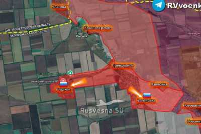 Армией России освобождены 3 населенных пункта в Запорожской и Днепропетровской областях  П
