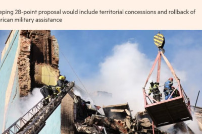 Детали нового плана по Украине публикуют FT и Axios