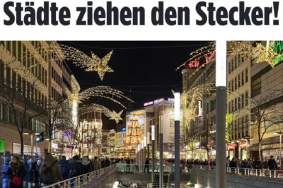 Ряд немецких городов отказался от рождественского освещения из-за финансового кризиса, — Bild