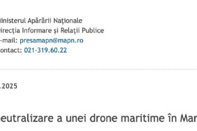 Румыния взорвала украинский морской дрон Sea Baby в Черном море, - Минобороны страны