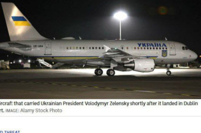 4 неизвестных военных дрона пытались помешать прибытию Зеленского в Дублин, — The Journal