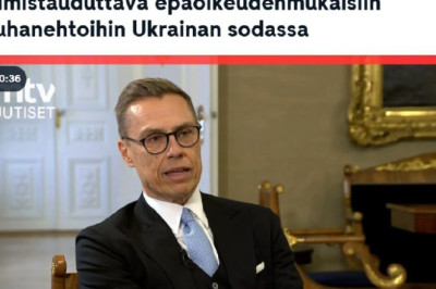 Нужно готовиться к несправедливым для Украины условиям мира, - президент Финляндии