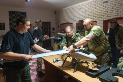 В батальоне "Аксай" техническое пополнение: на боевое дежурство встал уникальный высокотехнологичный тактический разведывательно-ударный комплекс ВТОЛ (VTOL) отечественного производства