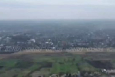 Российские военные наблюдают за обработкой позиций ВСУ в Гуляйполе Запорожской области, видео Telegram-канала 