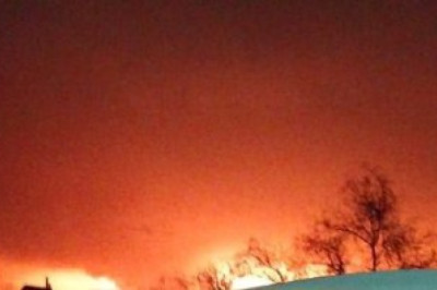 Враг атаковал порт Темрюк