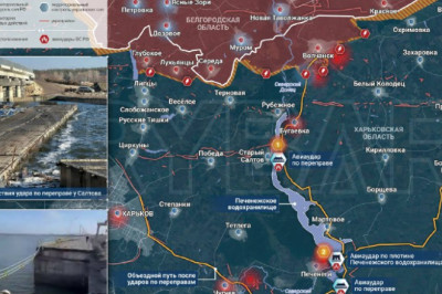 Изолирование силудары ВС РФ по переправам через Северский Донец