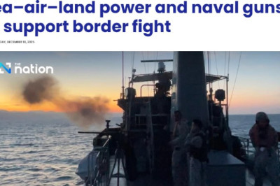 Таиланд начал морскую военную операцию на границе с Камбоджей