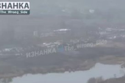 Российские военные снимают удары ВКС РФ по позициям ВСУ около Купянска Харьковской области, видео Telegram-канала 