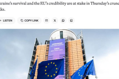 ЕС расколот накануне саммита по «репарационному кредиту» для Украины — Politico