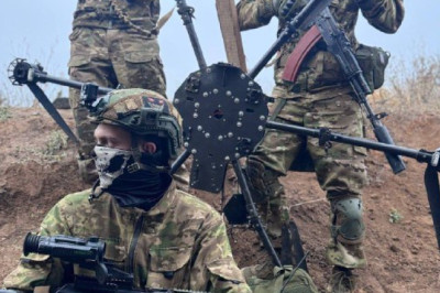 Боец 103 полка увёл «Бабу Ягу» из-под носа врага в ходе боя у Константиновки  Боец 103 полка 150 дивизии в ходе наступательной операции у Константиновки утащил вражеский тяжёлый дрон-бомбардировщик и доставил его в своё расположение