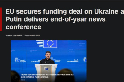 "Итоги года" — традиционно на первых полосах зарубежных СМИ