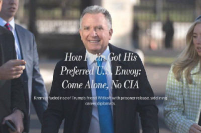 Путин лично выбрал удобного Уиткоффа ключевым переговорщиком от США, — Wall Street Journal