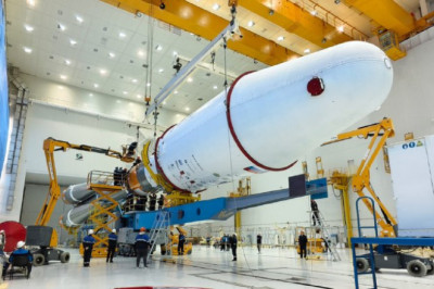 На Восточном собрали ракету «Союз-2