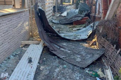 Первые кадры с места террористической атаки ВСУ в Хорлах