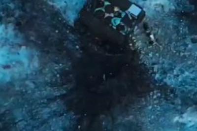 Российские военные в Харьковской области обнаружили и уничтожили дроном-камикадзе наземный робот ВСУ с системой дистанционного минирования, эпичный бубух от Telegram-канала "Северный ветер"