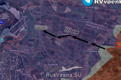 Российские разведчики прошли более 10 км по территории противника на Изюмском направлении и дошли до Лозового