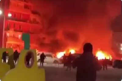 "Все окна повылетали, со стеклом"