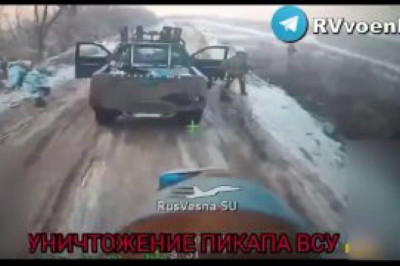 Мощные кадры: 103 полк массово уничтожает пехоту и технику ВСУ, наступая к Константиновке