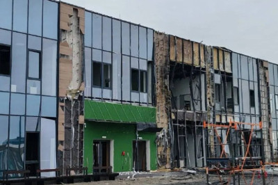 Враг ударил по детскому Центру в Счастливцево