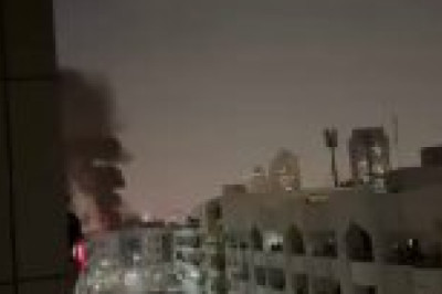 После прилета иранского беспилотника в Дубае загорелось американское консульство