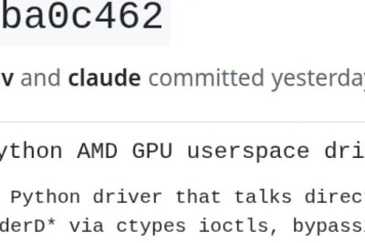 Claude написал драйвер для видеокарт на чистом Python