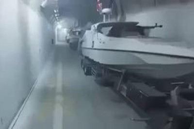 Иран опубликовал видео с подземными военными базами, где показаны тоннели со скоростными катерами, противокорабельными ракетами и морскими минами