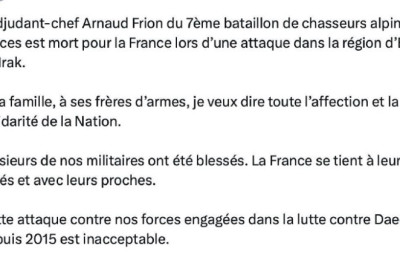 Иран ударил по французской базе в Ираке, убит офицер, другие ранены, — Макрон