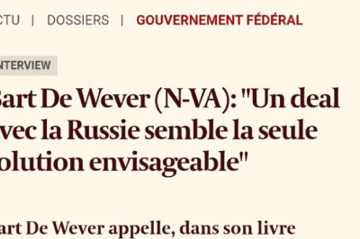 Давление на Россию не даёт результата: ЕС нужно начать переговоры с Россией о завершении войны на Украине, - премьер Бельгии