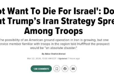 "Не хотят умирать за Израиль": Наземная операция США в Иране была бы "абсолютной катастрофой"