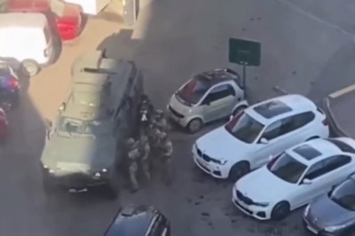 Пожар начался в Голосеевском районе Киева, где неизвестный расстрелял людей  Среди пострадавших есть ребенок, сообщает мэр Киева